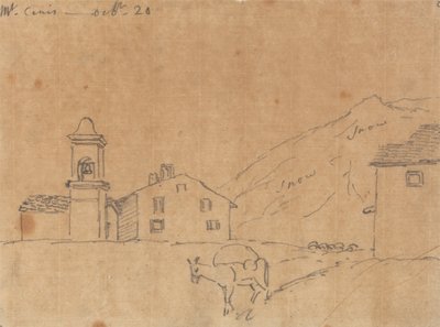 Mont Cenis, 20 octobre - John Robert Cozens